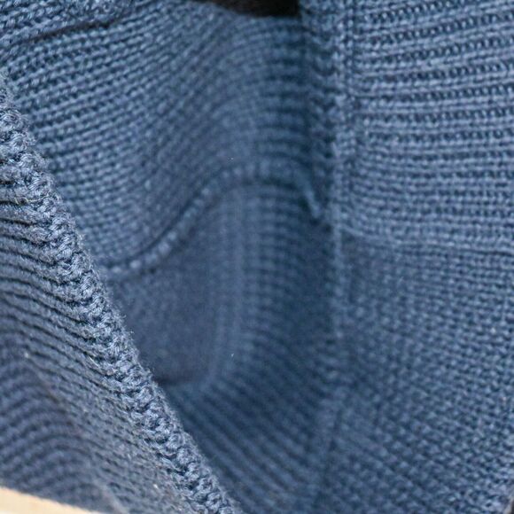 BAND OF OUTSIDERS Navy Blue knit Cardigan Sweater fits Small - Picture 6 of 6